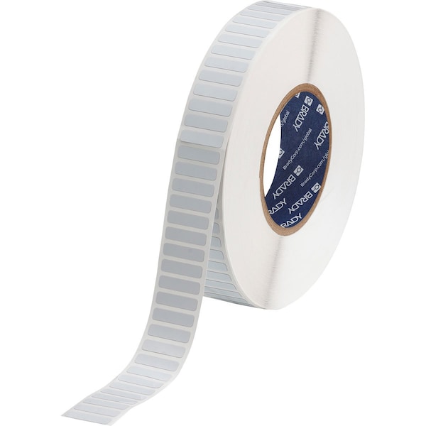 Laser Markable Glossy White Polyimide Labels 0.25 in H x 1 in W White 10000/RL